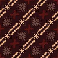 Batik-Textilmotiv Ikat-Streifen nahtloses Muster digitales Vektordesign für den Druck Saree Kurti Borneo Stoffrand Pinselsymbole Muster Partykleidung vektor