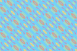 Batik-Textilmotiv Ikat Aztec nahtloses Muster digitales Vektordesign für den Druck Saree Kurti Borneo Stoffrand Pinselsymbole Farbfelder Baumwolle vektor