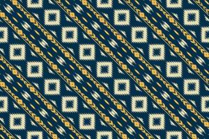 Batik-Textilmotiv Ikat-Textur nahtloses Muster digitales Vektordesign für den Druck Saree Kurti Borneo Stoffrand Pinselsymbole Farbfelder Baumwolle vektor