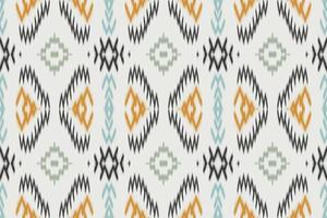 Ikat-Punkte Stammes-Chevron-nahtloses Muster. ethnische geometrische batik ikkat digitaler vektor textildesign für drucke stoff saree mughal pinsel symbol schwaden textur kurti kurtis kurtas