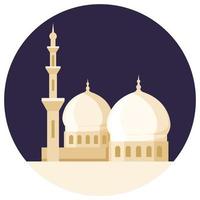 ramadan ikon för moskén. vektor