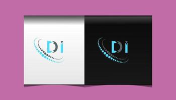 di Brief Logo kreatives Design. di einzigartiges Design. vektor