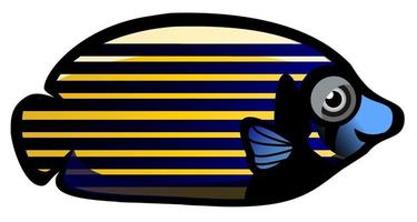 tropisk fisk illustration vektor