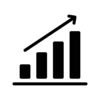 tillväxt Diagram vektor illustration på en bakgrund.premium kvalitet symbols.vector ikoner för begrepp och grafisk design.