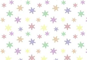 farbe snowflakes.snowflakes in lgbt flag.great für tapete, weihnachtsdekorativen hintergrund, vektorillustration vektor