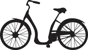 Fahrrad-Symbol. Fahrradrennen-Symbol. Flaches Symbol für Radrennen. Radfahrer Zeichen. Straßenradfahrer-Silhouette. Sport-Logo vektor