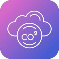 Co2-Vektorsymbol vektor