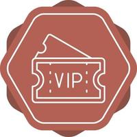 vip privilegium vektor ikon