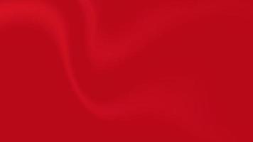 Roter Hintergrund mit zerknitterter als abstrakter weicher und glatter Ripple-Textur vektor