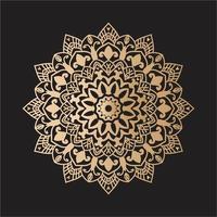 mandala design dekorativ mönster dekoration snöflinga vektor