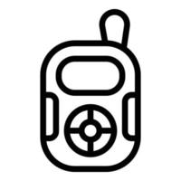 Babyphone-Telefonsymbol, Umrissstil vektor