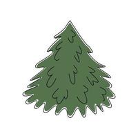 vektor illustration av jul träd