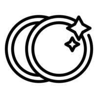 Reparatur-Geschirrspüler-Reiniger-Symbol, Umrissstil vektor