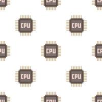 CPU-Muster nahtloser Vektor