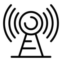 Antennensymbol, Umrissstil vektor