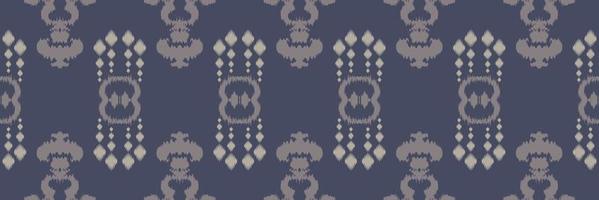 ikat streifen batik textil nahtloses muster digitales vektordesign für druck saree kurti borneo stoff grenze pinsel symbole muster baumwolle vektor