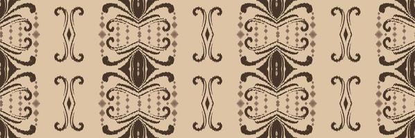 Batik-Textilmotiv Filipino Ikat nahtloses Muster digitales Vektordesign für den Druck Saree Kurti Borneo Stoffrand Pinselsymbole Farbfelder stilvoll vektor