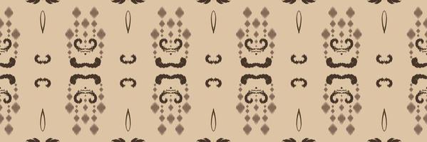 Motiv philippinisches Ikat-Batik-Textil nahtloses Muster digitales Vektordesign für den Druck Saree Kurti Borneo Stoffrand Pinselsymbole Muster Partykleidung vektor