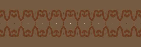 Batik Textil Ikat Hintergrund nahtloses Muster digitales Vektordesign für den Druck Saree Kurti Borneo Stoffrand Pinselsymbole Farbfelder Baumwolle vektor