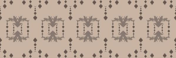 ikat-grenze stammes-afrikanisches nahtloses muster. ethnische geometrische ikkat batik digitaler vektor textildesign für drucke stoff saree mughal pinsel symbol schwaden textur kurti kurtis kurtas