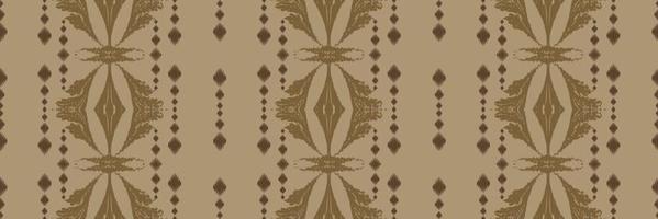 Batik-Textil-Ethno-Ikat-Streifen nahtloses Muster digitales Vektordesign für Druck Saree Kurti Borneo Stoffrand Pinselsymbole Musterdesigner vektor