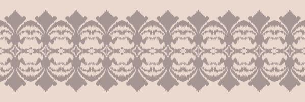 Batik-Textil-Ikat-Drucke nahtloses Muster digitales Vektordesign für den Druck Saree Kurti Borneo Stoffrand Pinselsymbole Stoffmuster Baumwolle vektor