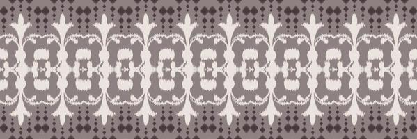 ikat blommig stam- afrikansk sömlös mönster. etnisk geometrisk ikkat batik digital vektor textil- design för grafik tyg saree mughal borsta symbol strängar textur kurti kurtis kurtas