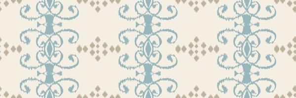 Batik-Textil ethnisches Ikat-Design nahtloses Muster digitales Vektordesign für den Druck Saree Kurti Borneo Stoffrand Pinselsymbole Muster Partykleidung vektor