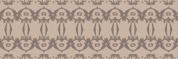 ethnische ikat streifen batik textil nahtloses muster digitales vektordesign für druck saree kurti borneo stoff rand pinsel symbole muster stilvoll vektor