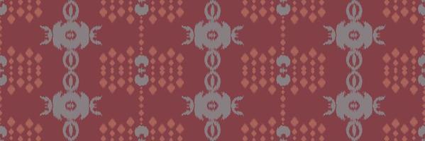 Batik Textil Ikat oder Ikat Hintergrund nahtloses Muster digitales Vektordesign für den Druck Saree Kurti Borneo Stoffrand Pinselsymbole Farbfelder stilvoll vektor