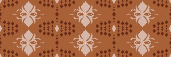 Batik-Textilmotiv Ikat-Textur nahtloses Muster digitales Vektordesign für den Druck Saree Kurti Borneo Stoffrand Pinselsymbole Musterdesigner vektor