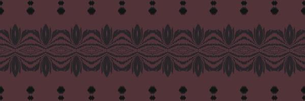 Ethno-Ikat-Streifen Batik Textil nahtloses Muster digitales Vektordesign für den Druck Saree Kurti Borneo Stoffrand Pinselsymbole Farbfelder Baumwolle vektor