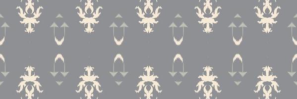 ikat dreieck batik textil nahtloses muster digitales vektordesign für druck saree kurti borneo stoff grenze pinsel symbole muster stilvoll vektor