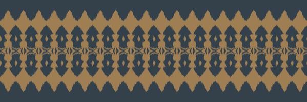 Batik-Textilmotiv Ikat-Streifen nahtloses Muster digitales Vektordesign für den Druck Saree Kurti Borneo Stoffrand Pinselsymbole Farbfelder Baumwolle vektor