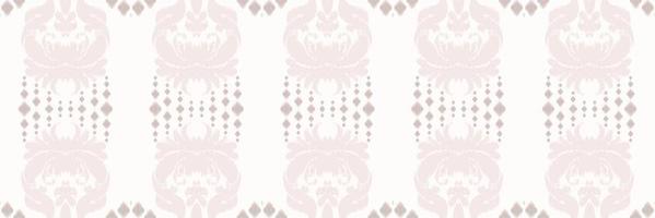 ikkat oder ikat streifen batik textil nahtloses muster digitales vektordesign für druck saree kurti borneo stoff grenze pinsel symbole muster baumwolle vektor