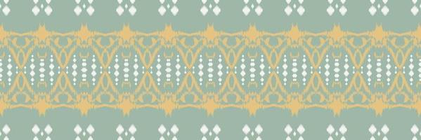 ikat vektor stam- afrika sömlös mönster. etnisk geometrisk ikkat batik digital vektor textil- design för grafik tyg saree mughal borsta symbol strängar textur kurti kurtis kurtas