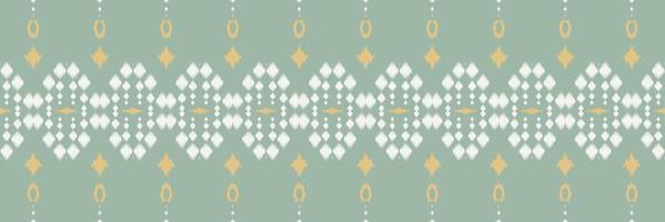 ikat blommor stam- aztec sömlös mönster. etnisk geometrisk ikkat batik digital vektor textil- design för grafik tyg saree mughal borsta symbol strängar textur kurti kurtis kurtas