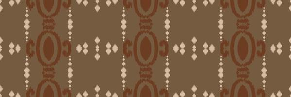 Batik-Textil ethnischer Ikat-Vektor nahtloses Muster digitales Vektordesign für den Druck Saree Kurti Borneo Stoffrand Pinselsymbole Farbfelder Baumwolle vektor