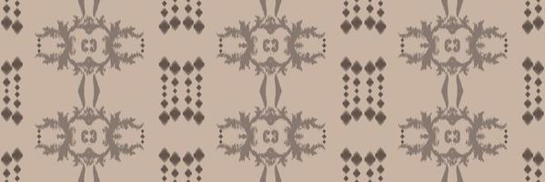 Batik Textil ethnische Ikat Streifen nahtloses Muster digitales Vektordesign für den Druck Saree Kurti Borneo Stoffrand Pinselsymbole Farbfelder Baumwolle vektor
