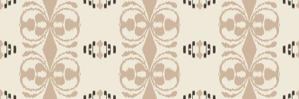 Batik-Textil ethnisches Ikat Aztec nahtloses Muster digitales Vektordesign für den Druck Saree Kurti Borneo Stoffrand Pinselsymbole Musterdesigner vektor