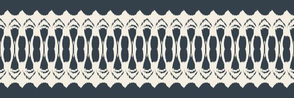 Batik-Textilmotiv Ikat-Dreieck nahtloses Muster digitales Vektordesign für den Druck Saree Kurti Borneo Stoffrand Pinsel Symbole Farbfelder Designer vektor