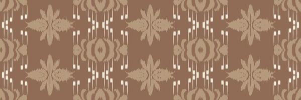 Batik-Textilmotiv Ikat-Druck nahtloses Muster digitales Vektordesign für den Druck Saree Kurti Borneo Stoffrand Pinselsymbole Muster stilvoll vektor