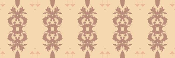 ikkat oder ikat damast batik textil nahtloses muster digitales vektordesign für druck saree kurti borneo stoff grenze pinsel symbole muster designer vektor