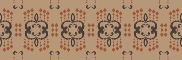 ikat designs batik textil nahtloses muster digitales vektordesign für druck saree kurti borneo stoff grenze pinsel symbole muster baumwolle vektor