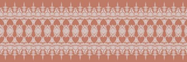 Batik-Textil-Ikat oder Ikat-Streifen nahtloses Muster digitales Vektordesign für den Druck Saree Kurti Borneo Stoffrand Pinselsymbole Muster Partykleidung vektor