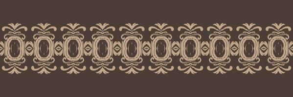batik textil- ikat mönster sömlös mönster digital vektor design för skriva ut saree kurti borneo tyg gräns borsta symboler färgrutor bomull