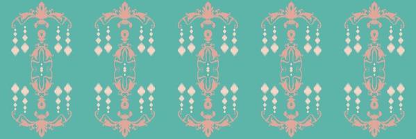 ikkat eller ikat blommor batik textil- sömlös mönster digital vektor design för skriva ut saree kurti borneo tyg gräns borsta symboler färgrutor designer
