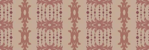 Batik-Textil-Ikat oder Ikat florales nahtloses Muster digitales Vektordesign für den Druck Saree Kurti Borneo Stoffrand Pinselsymbole Musterdesigner vektor