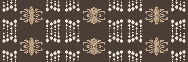 batik textil- ikkat eller ikat triangel sömlös mönster digital vektor design för skriva ut saree kurti borneo tyg gräns borsta symboler färgrutor bomull