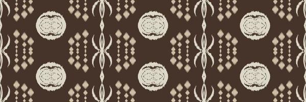 Batik-Textilmotiv Ikat Chevron nahtloses Muster digitales Vektordesign für den Druck Saree Kurti Borneo Stoffrand Pinselsymbole Musterdesigner vektor